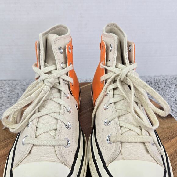 Converse Chuck Taylor 70 Hi 2-in-1 Feng Chen Wang Orange Ivory Y2K Daily Sneaker - Picture 7 of 13